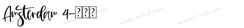 Amsterdam 4字体转换
